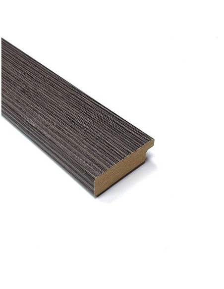 MOLDURA en DM - 40x12mm. GRIS MARENGO