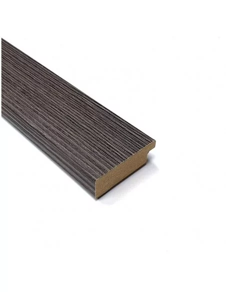 MOLDURA en DM - 40x12mm. GRIS MARENGO MOLDURA en DM - 40x12mm. GRIS MARENGO