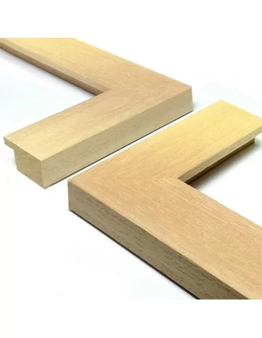 MOLDURA 30x20mm. DIENTE SENCILLO. AYOUS CRUDO