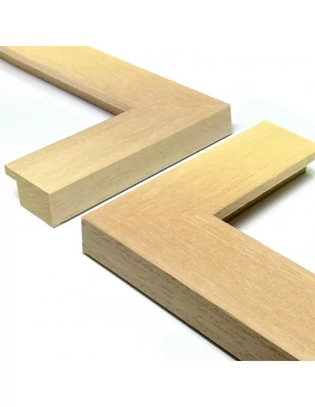 MOLDURA 30x20mm. DIENTE SENCILLO. AYOUS CRUDO