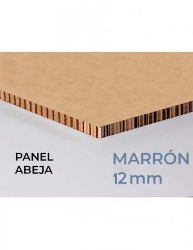 PANEL NIDO DE ABEJA | KRAFT MARRON | 12 mm GROSOR BOARD MOUNT PANEL NIDO DE ABEJA | KRAFT MARRON | 12 mm GROSOR BOARD MOUNT