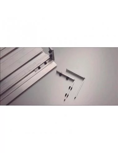 Moldura aluminio para Cajas de Luz |Perfil 51|100 mm