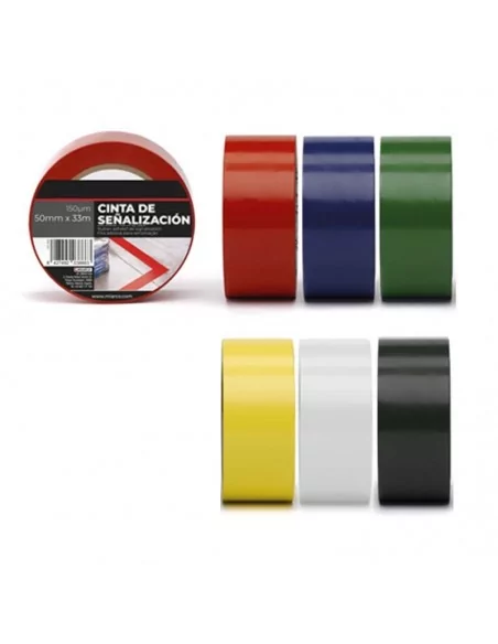 Cinta ADHESIVA de SEÑALIZACIÓN SUELOS | Colores lisos Cinta ADHESIVA de SEÑALIZACIÓN SUELOS | Colores lisos