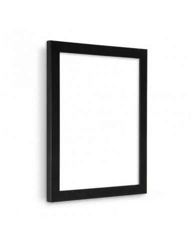 MOLDURA en DM - 29x15 mm. NEGRO MATE