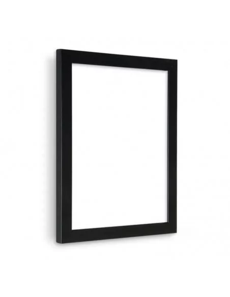 MOLDURA en DM - 29x15 mm. NEGRO MATE
