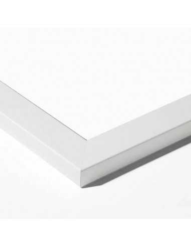 MOLDURA en DM - 29x15 mm. BLANCO MATE