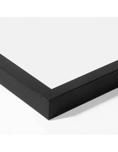 MOLDURA en DM - 19x28mm. NEGRO MATE MOLDURA en DM - 19x28mm. NEGRO MATE