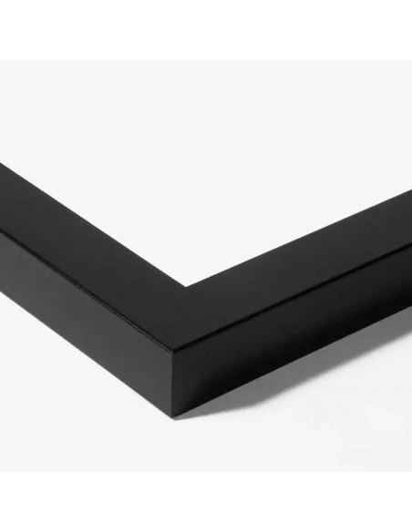 MOLDURA en DM - 30x28 mm. NEGRO MATE MOLDURA en DM - 30x28 mm. NEGRO MATE