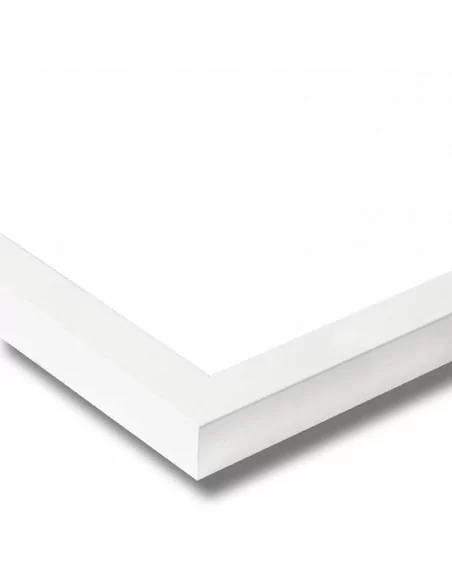 MOLDURA PARA CUADROS | 18x18mm | DM | BLANCO MATE MOLDURA PARA CUADROS | 18x18mm | DM | BLANCO MATE
