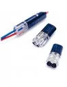 Conectores rápidos para cables AWG18 y AWG22 – Instalaciones LED sin soldadura