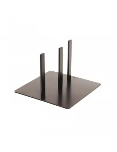 PIE BASE METÁLICO CUADRADO PARA PANELES RIGIDOS PUBICITARIOS