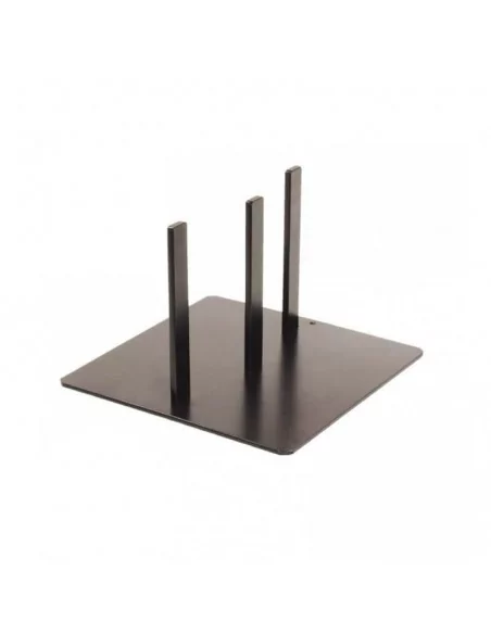 PIE BASE METÁLICO CUADRADO PARA PANELES RIGIDOS PUBICITARIOS