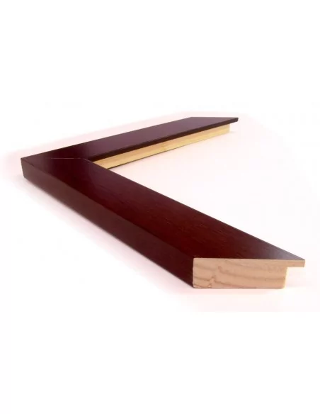 MOLDURA PLANA 40mm NOGAL