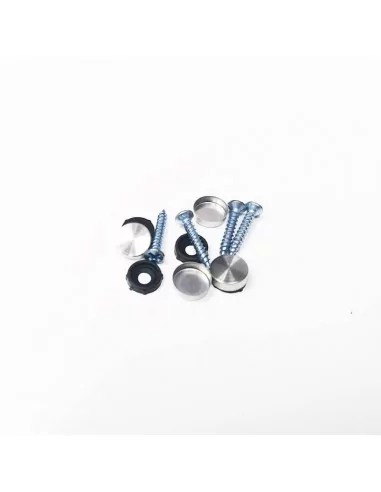 Tapón embellecedor cubre tornillos. Acero inoxidable. Tapón roscado