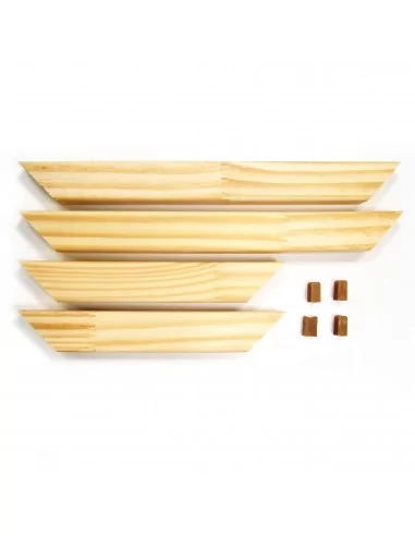 BASTIDOR DE MADERA PARA LIENZO DE 40 x 50 cm