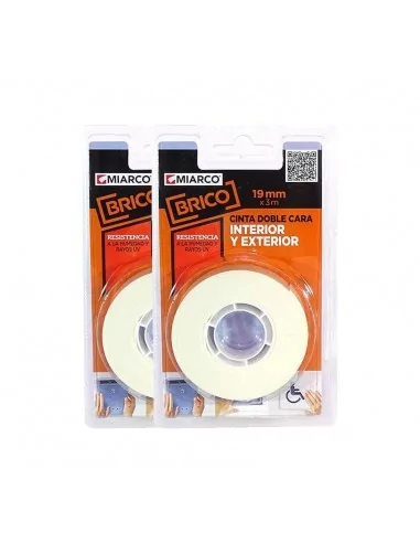 CINTA DOBLE CARA RANGER. ESPEJOS. 19 mm x 3 mt. CINTA DOBLE CARA RANGER. ESPEJOS. 19 mm x 3 mt.