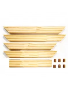 BASTIDOR DE MADERA PARA LIENZO DE 90 x 135 cm 2