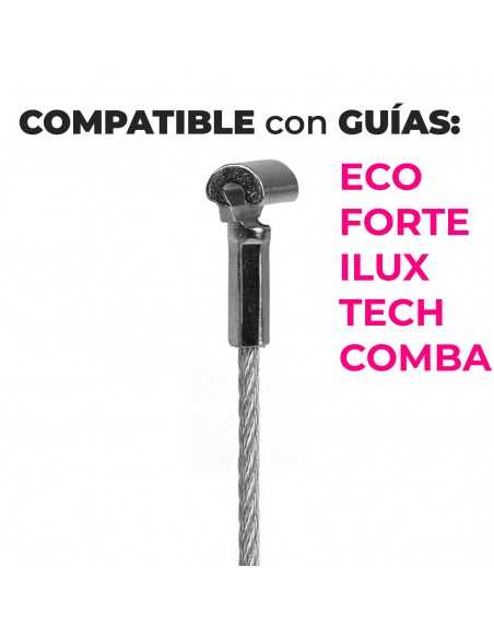 Cable de acero para colgar cuadros con sistema solid slider