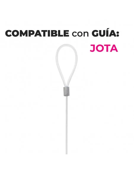 CUERDA DE NYLON CON LAZO SUPERIOR 200 cm para colgar cuadros y carteles