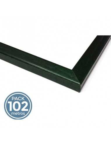 MOLDURA OUTLET PARA CUADROS. PLANA VERDE 25mm