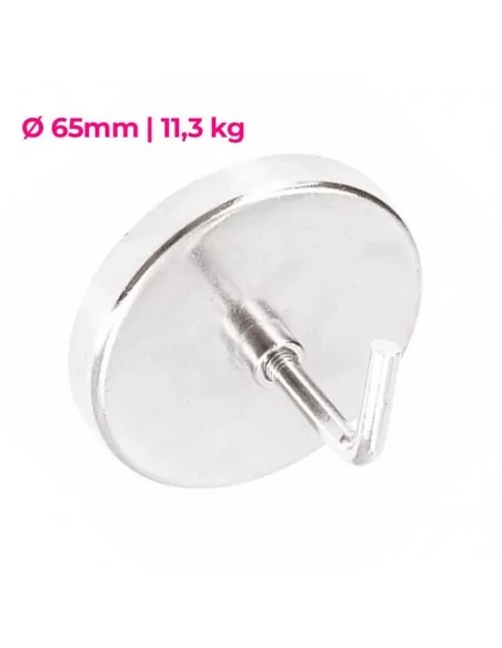 GANCHO MAGNÉTICO PARA PENDURAR QUADROS Ø 65mm 11.3 quilos GANCHO MAGNÉTICO PARA PENDURAR QUADROS Ø 65mm 11.3 quilos