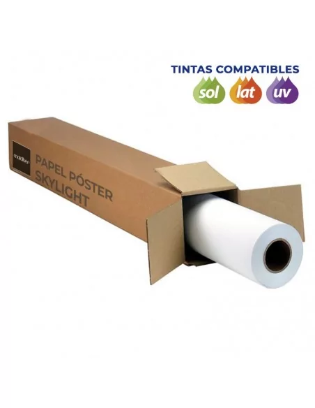 Papel póster para impresión digital 150 gr. SKYLIGHT 100 metros Papel póster para impresión digital 150 gr. SKYLIGHT 100 metros