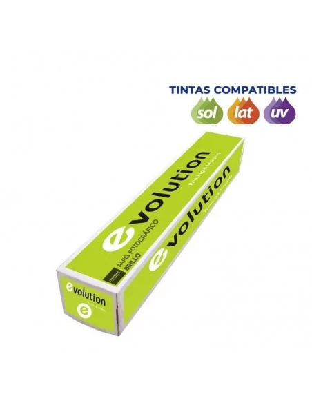 PAPEL FOTOGRÁFICO | BRILLO | IMPRESION CON PLOTTER | 225 gr/m2 | BOBINA 30 metros PAPEL FOTOGRÁFICO | BRILLO | IMPRESION CON PLOTTER | 225 gr/m2 | BOBINA 30 metros