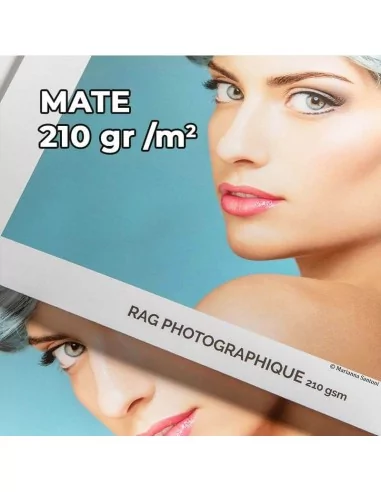 CANSON® RAG PHOTOGRAPHIQUE | PAPEL FOTOGRÁFICO | MATE | 210 gr / m² CANSON® RAG PHOTOGRAPHIQUE | PAPEL FOTOGRÁFICO | MATE | 210 gr / m²