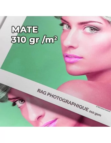 CANSON® RAG PHOTOGRAPHIQUE | PAPEL FOTOGRÁFICO | MATE | 310 gr / m² CANSON® RAG PHOTOGRAPHIQUE | PAPEL FOTOGRÁFICO | MATE | 310 gr / m²
