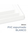 PVC ESPUMADO 30mm | BLANCO MATE