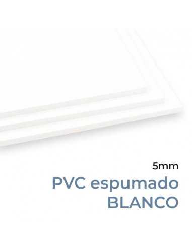 PVC ESPUMADO 5mm BLANCO MATE_MOLDIBER_FOREX_PALIGHT_LYXFOAM