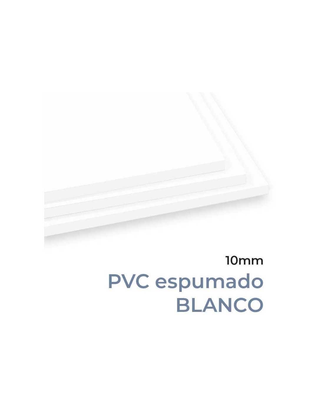 teatro Fragante Hasta aquí PVC espumado BLANCO en plancha | 10mm grosor