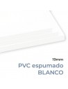 PVC ESPUMADO 19mm | BLANCO MATE