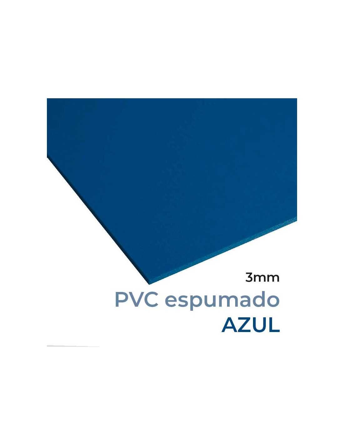 PVC Forex® espumado, AZUL oscuro, 3mm grosor
