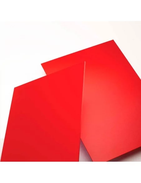 PVC FOAMLITE® ESPUMADO 3 mm ROJO (Ral 3020). Plancha 305 x 205 cm