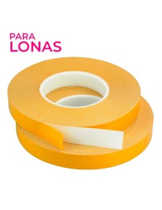 CINTA ADHESIVA DOBLE CARA unión UNION de LONAS DE PVC | Rollos de 50 metros