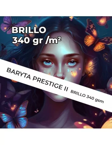 CANSON® BARYTA PRESTIGE II 340gr | PAPEL FOTOGRÁFICO | BRILLO | IMPRESION CON PLOTTER CANSON® BARYTA PRESTIGE II 340gr | PAPEL FOTOGRÁFICO | BRILLO | IMPRESION CON PLOTTER