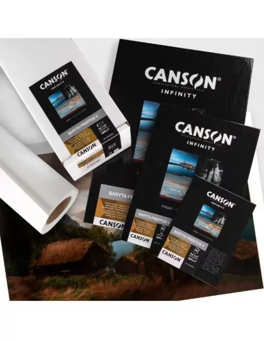 CANSON® BARYTA PRESTIGE II 340gr | PAPEL FOTOGRÁFICO | BRILLO | IMPRESION CON PLOTTER CANSON® BARYTA PRESTIGE II 340gr | PAPEL FOTOGRÁFICO | BRILLO | IMPRESION CON PLOTTER
