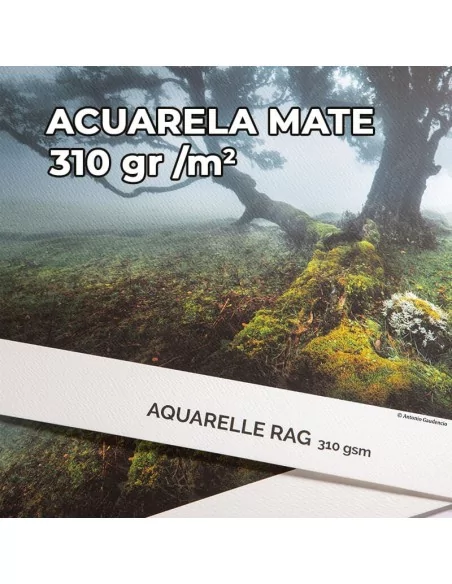 Papier Canson Infinity Aquarelle Rag 310 pour impression artistique jet d’encre Papier Canson Infinity Aquarelle Rag 310 pour impression artistique jet d’encre