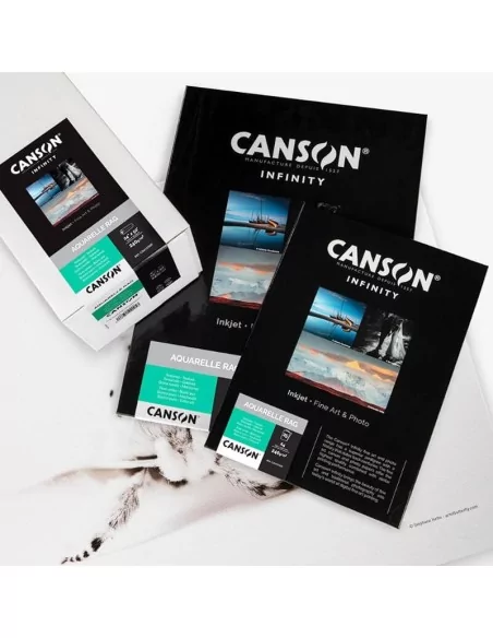 Papier Canson Infinity Aquarelle Rag 310 pour impression artistique jet d’encre Papier Canson Infinity Aquarelle Rag 310 pour impression artistique jet d’encre
