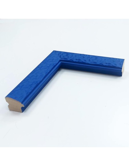 MOLDURA GRABADA AZUL /PARA CUADROS  36X34mm.