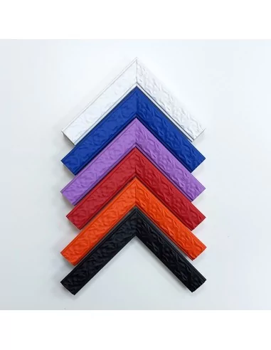 MOLDURA GRAVADA VERMELHA/PARA FOTOS 36X34mm.