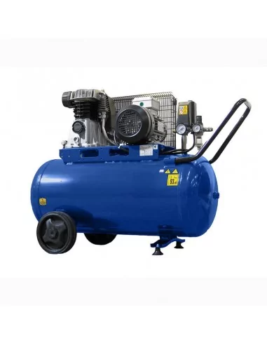COMPRESOR DE PISTÓN PROFESIONAL | TRIFASICO | PORTÁTIL | 3 CV | 90 LITROS COMPRESOR DE PISTÓN PROFESIONAL | TRIFASICO | PORTÁTIL | 3 CV | 90 LITROS