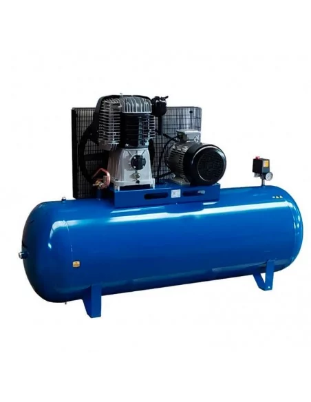 COMPRESOR DE PISTÓN CON SECADOR FILTRO Y LATIGUILLO | 10 CV | 500 LITROS COMPRESOR DE PISTÓN CON SECADOR FILTRO Y LATIGUILLO | 10 CV | 500 LITROS