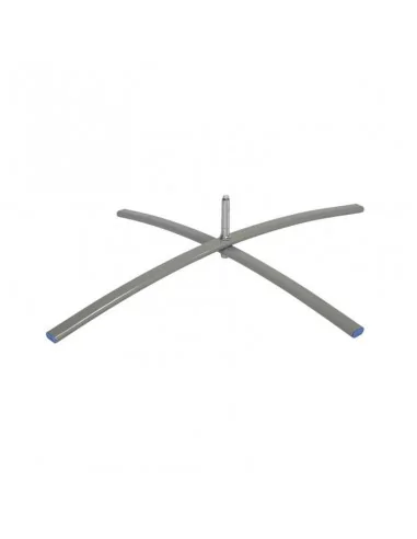 BASE METALICA  PARA BANDEROLA PUBLICITARIA | MODELO PATAS CRUCETA