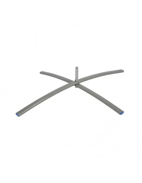 BASE METALICA  PARA BANDEROLA PUBLICITARIA | MODELO PATAS CRUCETA