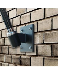 BASE PARA BANDEROLAS FLY BANNER | PARA ATORNILLAR EN PARED CON ÁNGULO 45 GRADOS 2