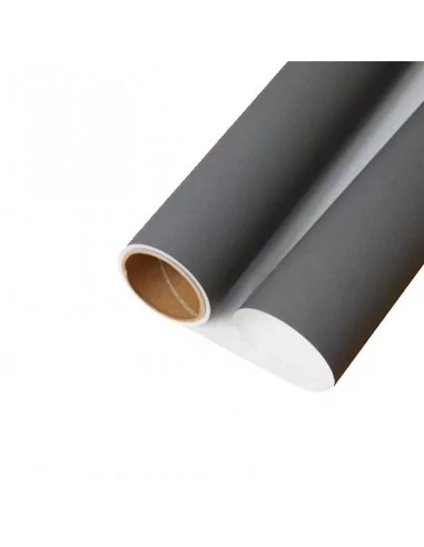 Toile blockout polyester opaque avec dos gris pour impression grand format