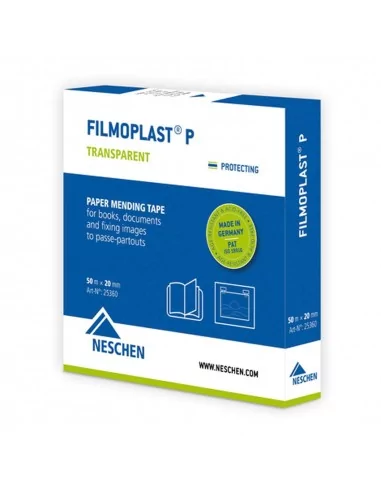 ADHÉSIF TRANSPARENT NESCHEN FILMOPLAST® P PH NEUTRE 20 mm x 50 m