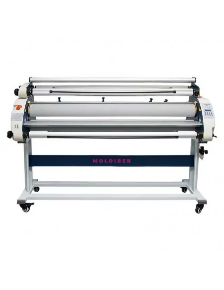 Laminadora eléctrica y neumática de 160 cm con un rodillo calorífico Laminadora eléctrica y neumática de 160 cm con un rodillo calorífico